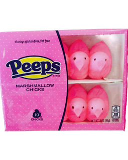 Peeps Marshmallow Chicks Includes Two Boxes